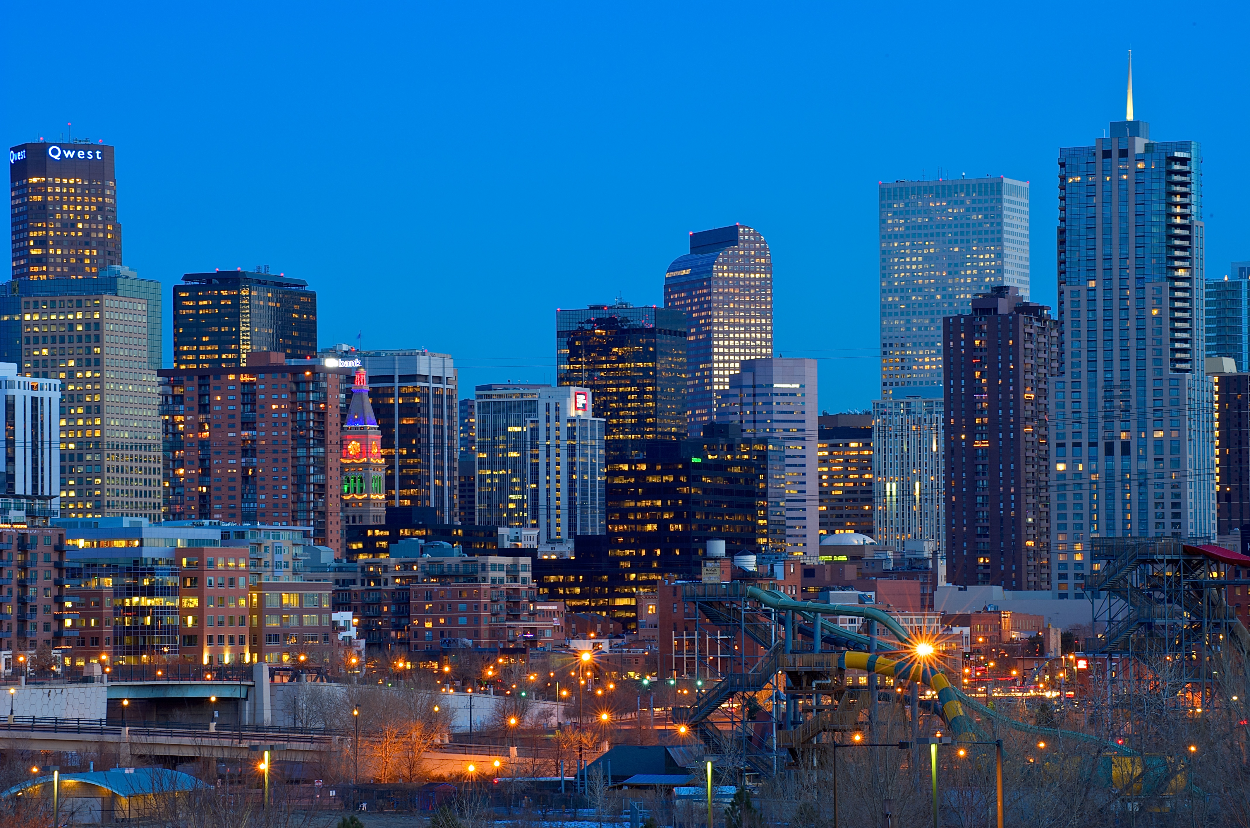 Denver, Colorado skyline